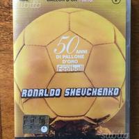 DVD 50 anni Pallone D'Oro Ronaldo Shevchenko N.1