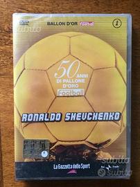 DVD 50 anni Pallone D'Oro Ronaldo Shevchenko N.1