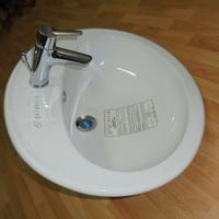 Lavabo GALASSIA ELOISE + set rubinetteria FRATTINI