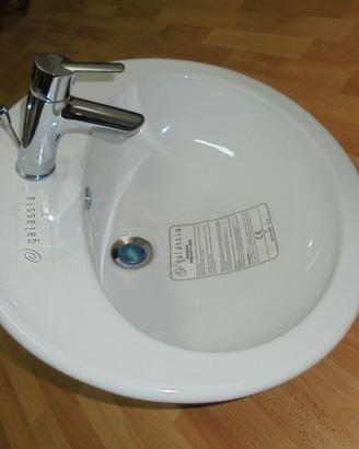 Lavabo GALASSIA ELOISE + set rubinetteria FRATTINI