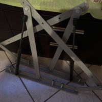 Meccanismo letto contenitore