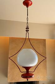 Lampadario space age anni 70