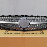 Calandra Matrix Mercedes A W176 16-18 Silver