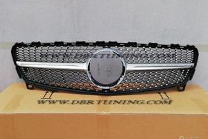 Calandra Matrix Mercedes A W176 16-18 Silver