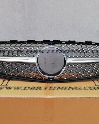 Calandra Matrix Mercedes A W176 16-18 Silver