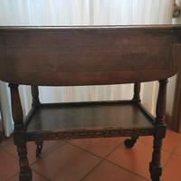 tavolino pieghevole con ruote