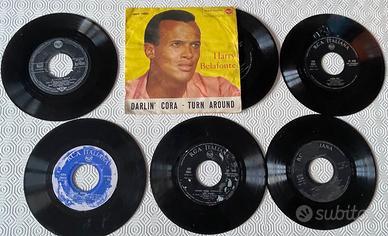 Vinili 45 giri di Harry Belafonte