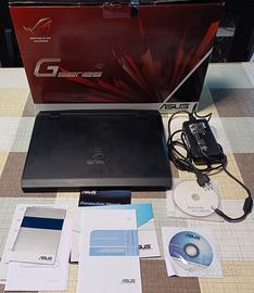 Notebook Asus ROG G73JH da 17 " usato per ricambi