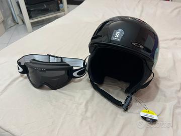 Casco + Occhiali da Sci Oakley - Nuovi - Taglia S