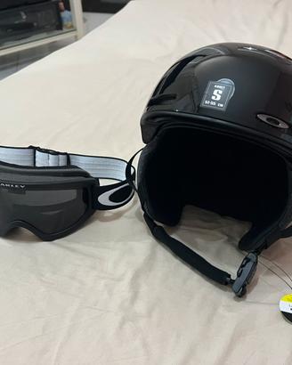 Casco + Occhiali da Sci Oakley - Nuovi - Taglia S
