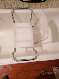 sedile con schienale x vasca da bagno 