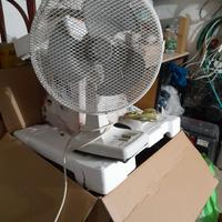 Ventilatore bianco funzionante