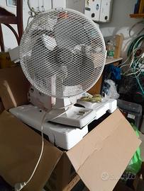 Ventilatore bianco funzionante