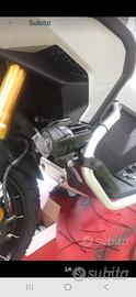 faretti led x honda + griglia + cablaggio x tft