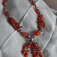 Collana in corniola vintage