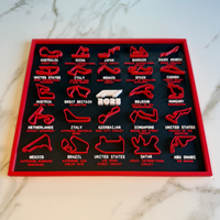 Calendario F1 2025 in 3D