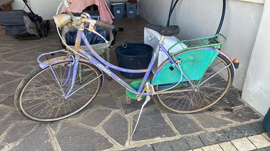Bicicletta atala vintage da restaurare