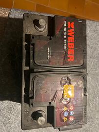 BATTERIA AUTO WEBER  MAGNETI MARELLI 70AH