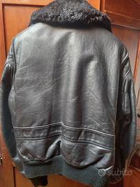 Giaccone schott in pelle