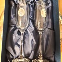 Vassoio e bicchieri 25esimo di matrimonio