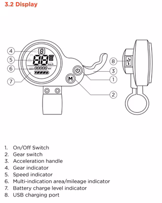 Monopattino elettrico Joyor F