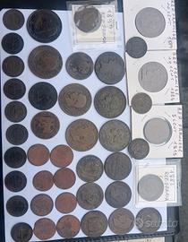 43 Monete Antiche dal 1600 al 1800 Da collezione