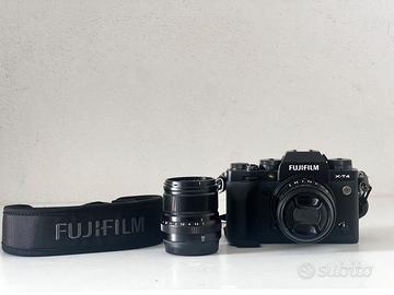Kit Fuji xt4 + 23mm F2 & 50mm F2