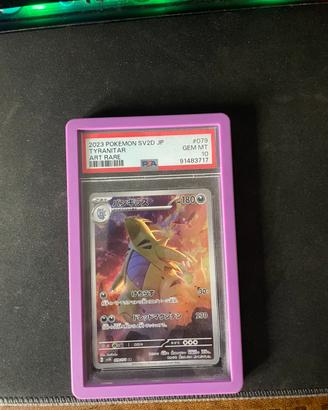 Tyranitar Clay Burst AR Psa 10