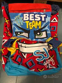 Zaino, scuola, tempo libero e sport SJ gang