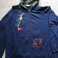 Felpa blu City of Holy Beach Santafe'