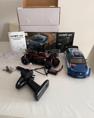 hyper go 1/14 polo wrc come nuova