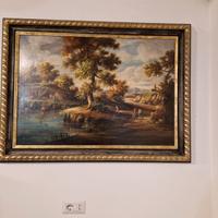 quadro a olio su tela