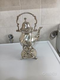 samovar placato argento 