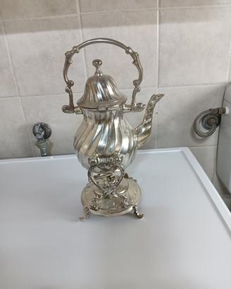 samovar placato argento 