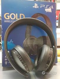 Cuffie Wireless Sony PlayStation 4 Gold