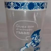 Bicchiere Fabbri, serie il Veliero del Pirata. Da
