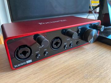 Scheda audio - Focusrite Scarlett 3rd gen.