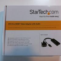 ADATTATORE VIDEO  DVI-HDMI CON ALIMENTATORE USB