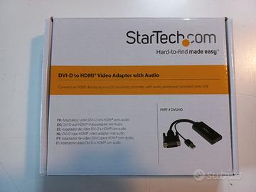 ADATTATORE VIDEO  DVI-HDMI CON ALIMENTATORE USB