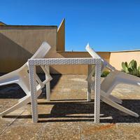 Tavolo da Giardino PROGARDEN “King” + 2 Sedie