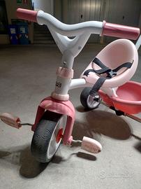 Triciclo Evolutivo Be Move Girl Smoby + 15 Mesi