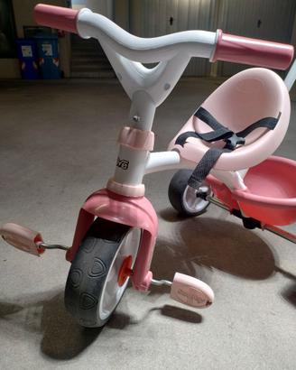 Triciclo Evolutivo Be Move Girl Smoby + 15 Mesi