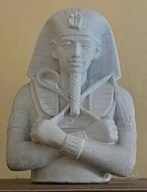 statuetta egiziana  in  gesso 