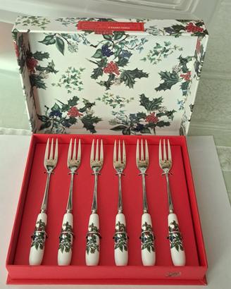 set 6 forchettine dolce natale The Holly and The I