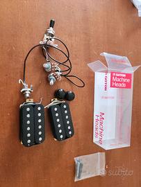 2 Humbucker, Volume, Tono,  3-way Switch Chitarra