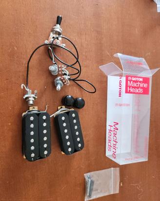2 Humbucker, Volume, Tono,  3-way Switch Chitarra