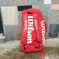 Borsone tennis Wilson 9 racchette 