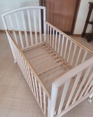 Lettino neonato con cassettone