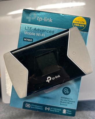 router portatile TP-Link M7650 wifi 4 g lte