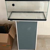 Acquario da 60 litri completo con mobiletto